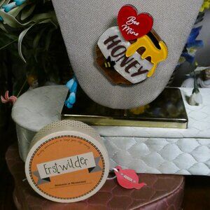 Erstwilder Bee My Honey Brooch with Box